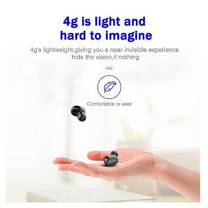 Mi Bluetooth 5.0 Wireless 6D Stereo Headphones Waterproof Sports Bass Earphones With Microphone Black