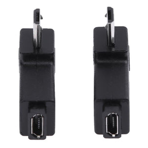 Micro Adapter Usb 90 Degree Female To Male Connector Leftright Angle