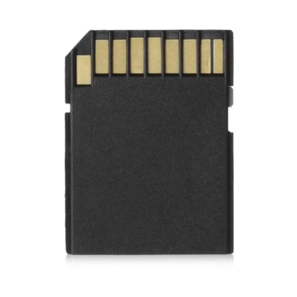 Micro Sd / Tf Card With Sleeve 15Mb 8Gb Black