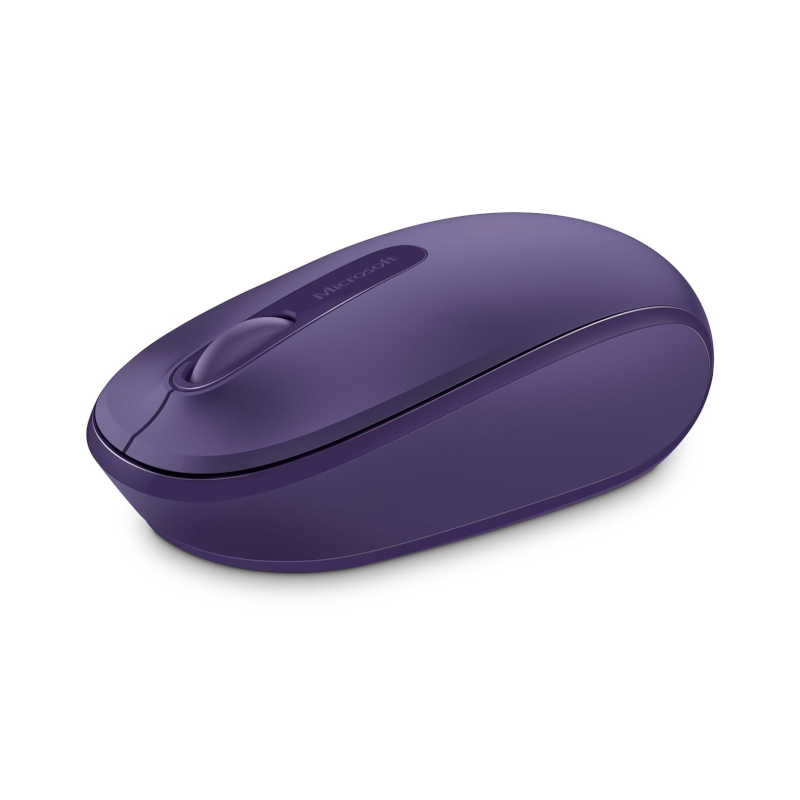 Microsoft Wireless Mobile Mouse 1850 Purple Mini Usb Transceive