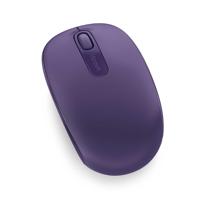 Microsoft Wireless Mobile Mouse 1850 Purple Mini Usb Transceive