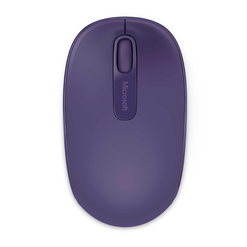 Microsoft Wireless Mobile Mouse 1850 Purple Mini Usb Transceive