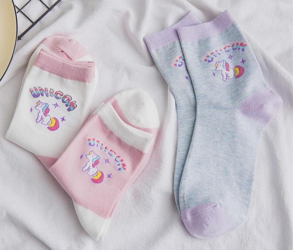 Milky Unicorn Socks