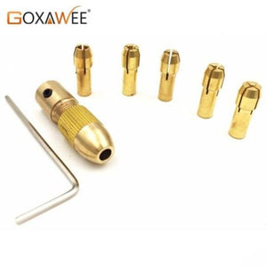 Mini Electric Drill Bit Brass Collet Micro Twist Chuck Tools Adapter Accessories