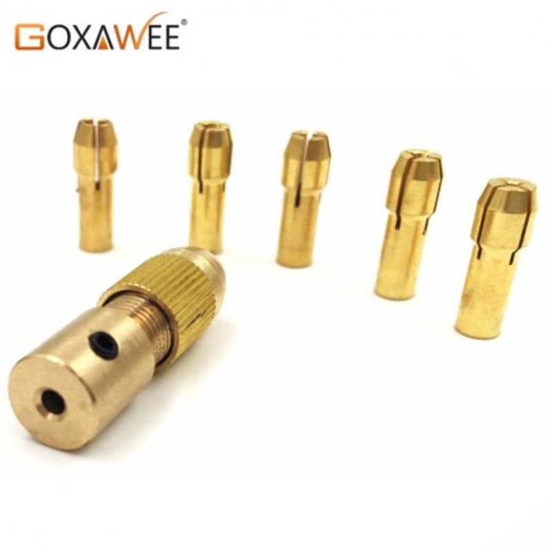 Mini Electric Drill Bit Brass Collet Micro Twist Chuck Tools Adapter Accessories