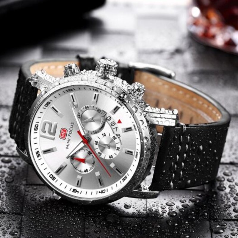 Mini Focus Fashion Sport Quartzbrand Men Watches Luxury Famous Male Clock White