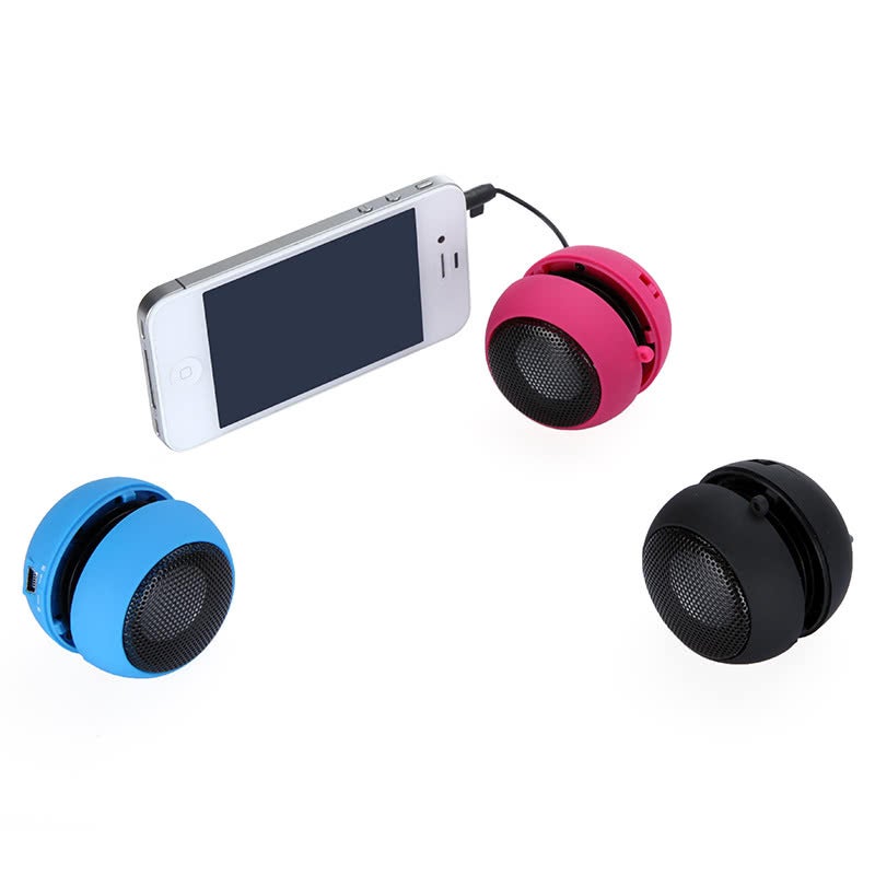 Mini Hamburger Speaker For Iphone Ipad Ipod Laptop Pc Mp3 Audio Amplifier Rose