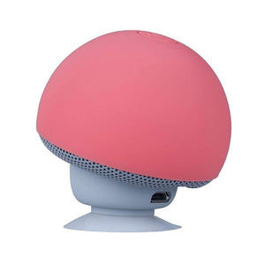 Mini Mushroom Bt V4.1 Speaker Cellphone Stand Red