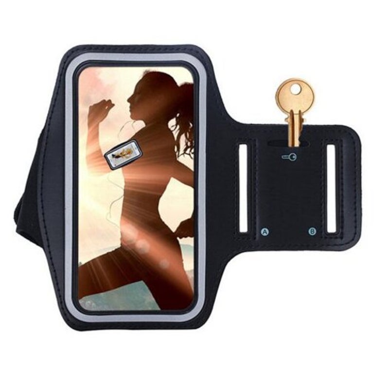 Running Waterproof Sports Phone Armband Strap Case Bag For Xiaomi 9 Black Xxl