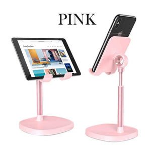 Phone Holders Stands Adjustable Height And Angle Mobile