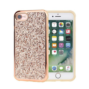 Phone Cases Covers Mobile Shiny And Thin Mixed Hard Pc Protective Shockproof Non Slip Flashing Full Body For Iphone Cham