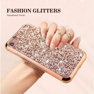 Phone Cases Covers Mobile Shiny And Thin Mixed Hard Pc Protective Shockproof Non Slip Flashing Full Body For Iphone Cham