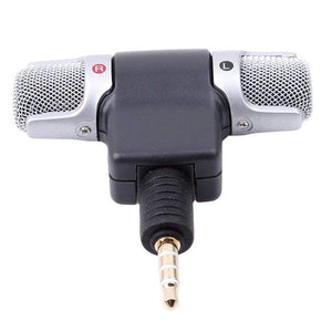 Microphones Mobile Phone Mini 3.5Mm Jack Stereo Condenser For Voice Recording Internet Chatting