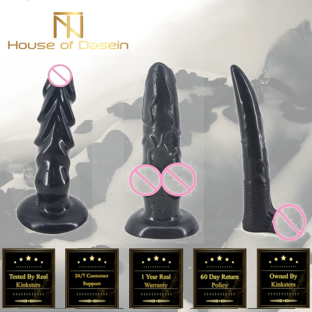 House Of Dasein Monster Werewolf Dildo Dong Fantasy Black Deer Large