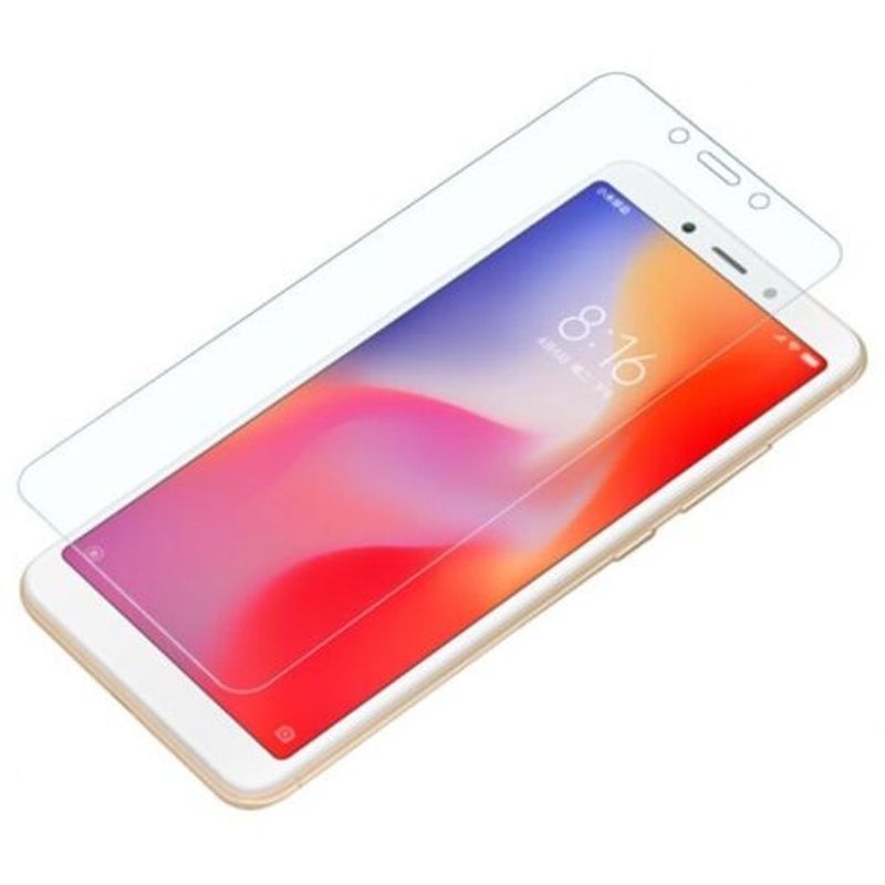 2Pcs Tempered Glass Film For Xiaomi Redmi 6 Transparent