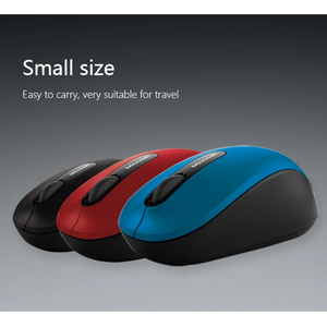 Ms Wireless Mobile Mouse 3600 Retail Bluetooth Red