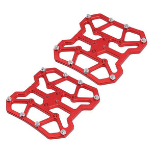 Mtb Mountain Bicycle Clipless Pedal Platform Adapters For Spd Keo Red