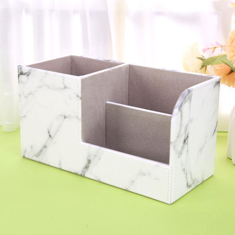 Marble Desk Organizer Home Office Storage Solutions