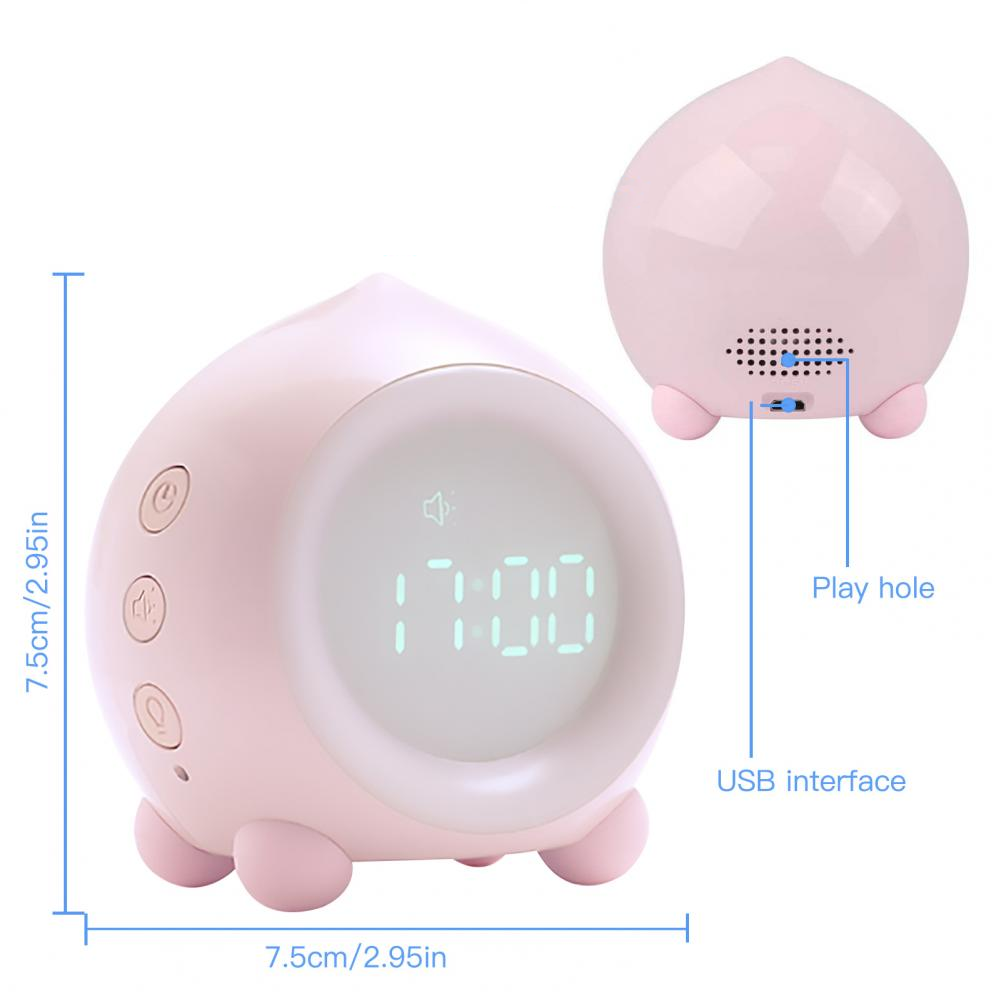 Multifunctional Smart Bluetooth Speaker Night Light Mini Digital Clock