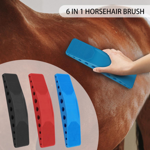 Multifunctional Horse Grooming Shedding Massage Brush