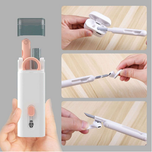 Multifunctional Portable Computer Keyboard Cleaning Brush Set