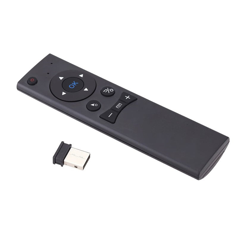 Mx6 Portable 2.4G Wireless Remote Control Air Mouse Voice Controller With Usb 2.0 Receiver Adapter For Smart Tv Android