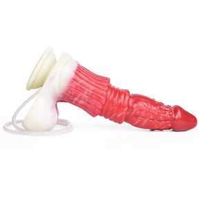 House Of Dasein 10.4 Inch Squirting Realistic Silicone Dildo Cock Balls Syringe