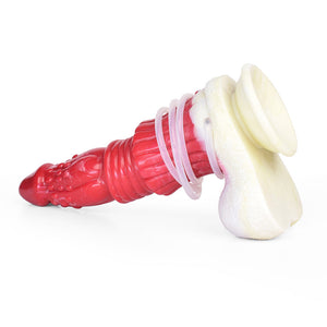 House Of Dasein 10.4 Inch Squirting Realistic Silicone Dildo Cock Balls Syringe