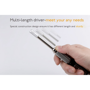 Nanch Patent Design Screwdriver With 23 Bits For Precision Repair