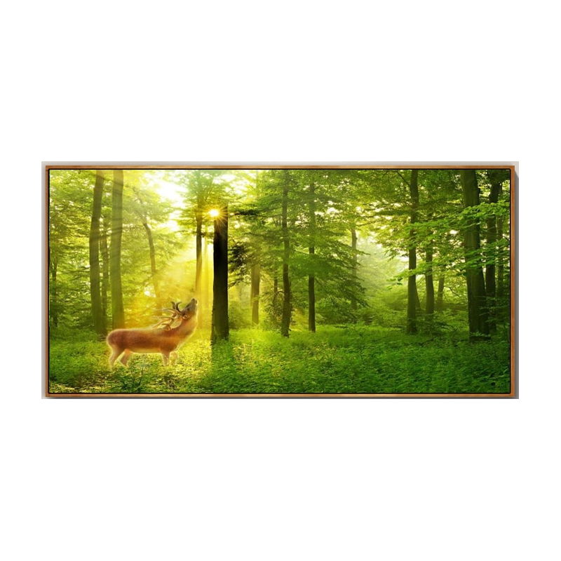 Natural Forest Wall Art Pictures Canvas Painting Landscape Living Room Decor