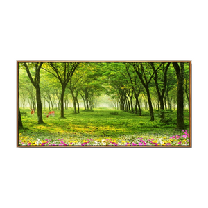 Natural Forest Wall Art Pictures Canvas Painting Landscape Living Room Decor