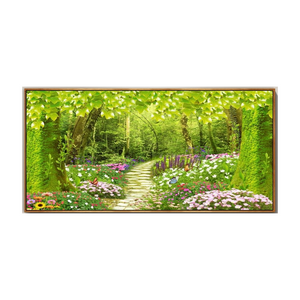 Natural Forest Wall Art Pictures Canvas Painting Landscape Living Room Decor