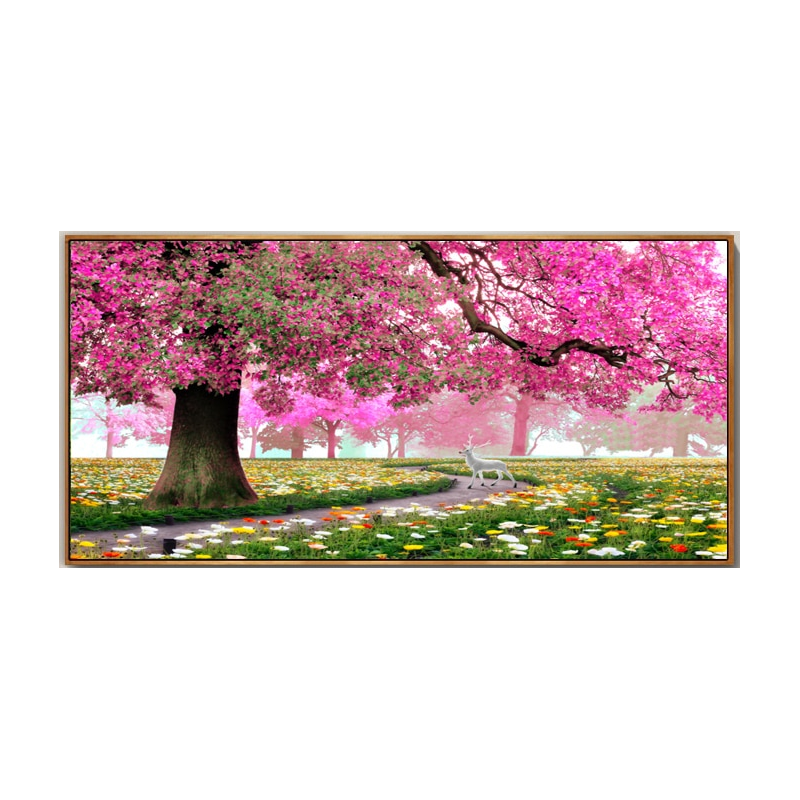 Natural Forest Wall Art Pictures Canvas Painting Landscape Living Room Decor