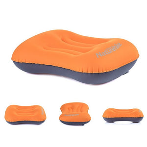 Naturehike Inflatable Outdoor Camping Travel Pillow Orange