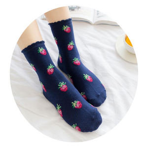 Strawberry Milk Socks