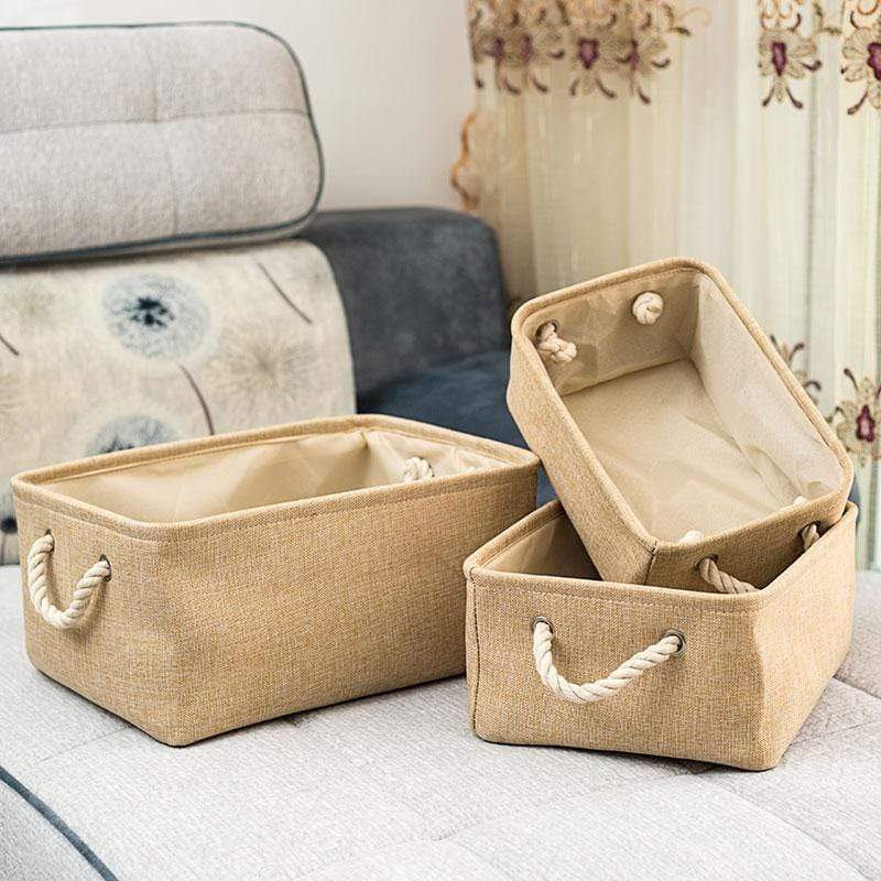 Linen Storage Basket Home Decor Solutions