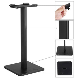 Newbee Universal Headphone Holder Portable Headset Stand Tpu Material Earphone Display Rack White Home Exhibition Center