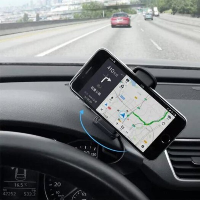 Non Slip 360 Degree Rotation Dashboard Car Mount Phone Holder Stand For Smartphone Universal