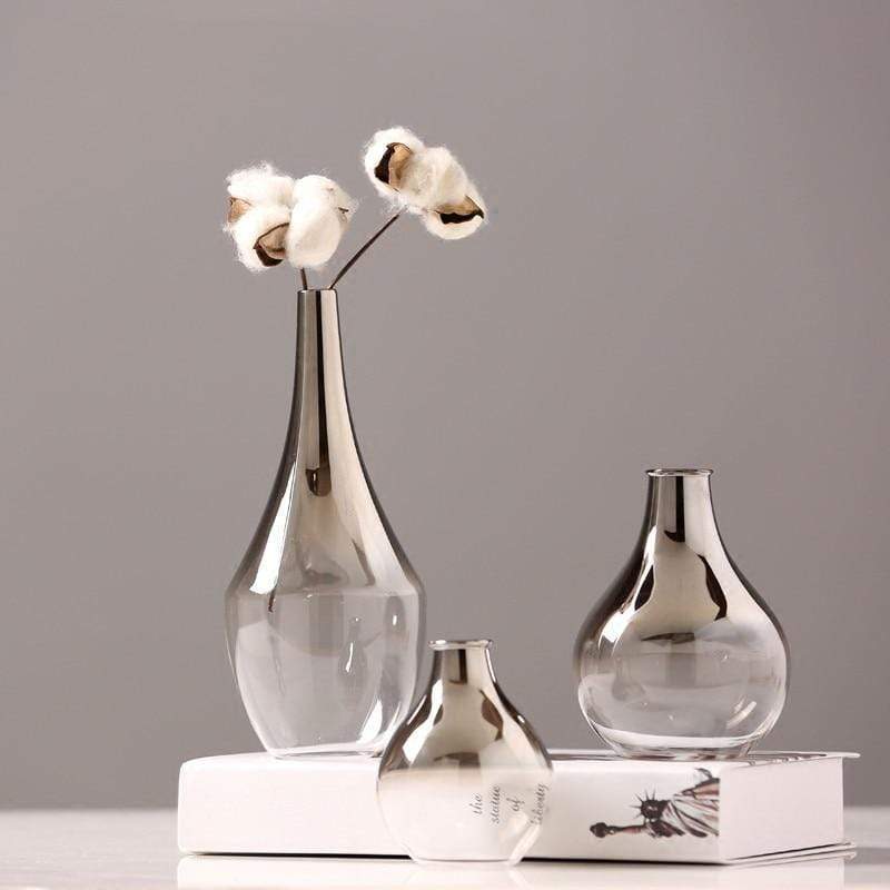 Nordic Glass Vase Modern Home Decor