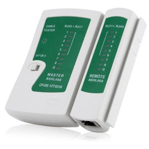 Nshl 468 Network Lan Cable Tester Green Grey