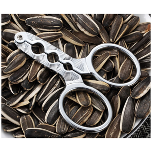 Creative Zinc Alloy Melon Sunflower Seed Nut Cracker Pliers Sheller Scissor