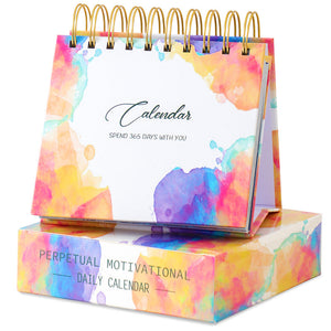 Creative Inspirational Desktop Decoration 365 Days Calendar Product Information