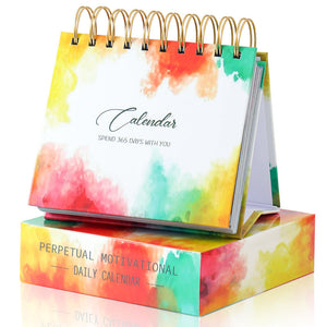 Creative Inspirational Desktop Decoration 365 Days Calendar Product Information