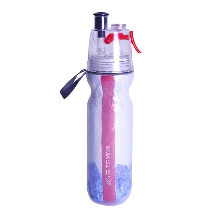 Water Bottle For Drinking And Misting Sports Spray