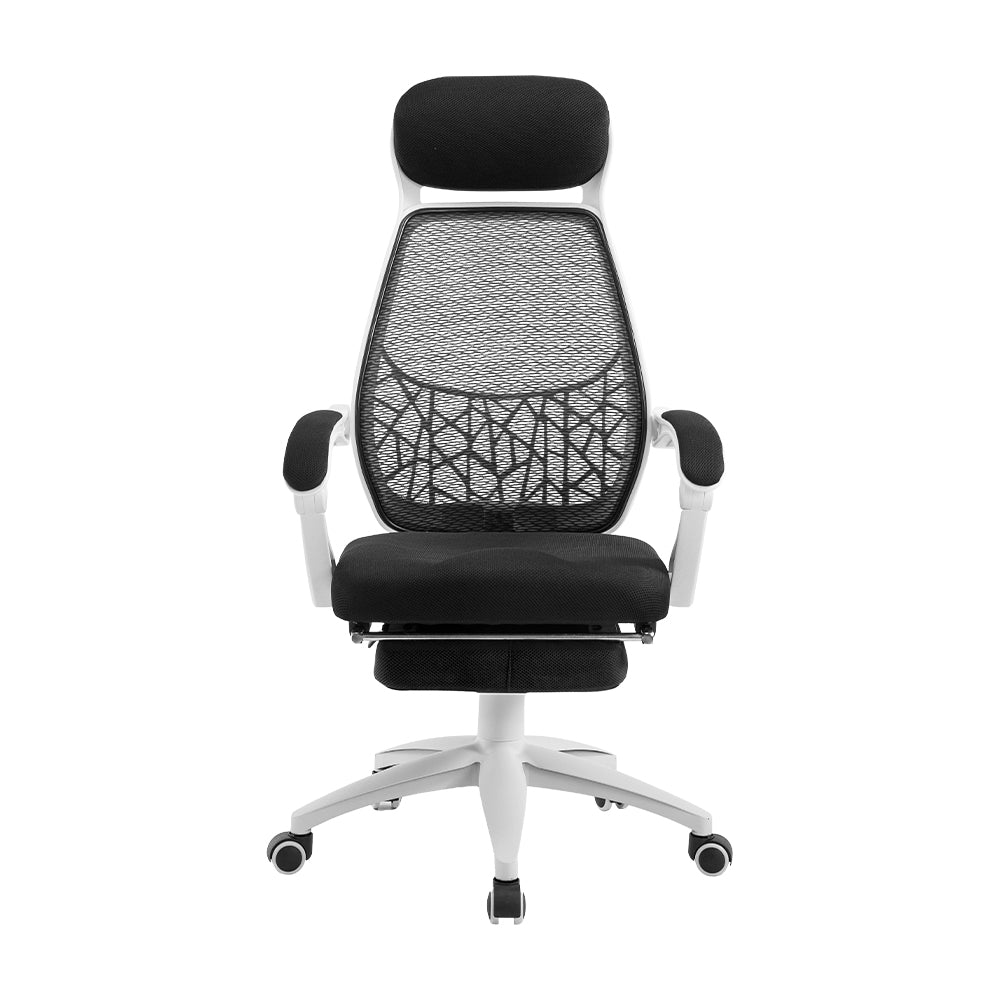 Artiss Gaming Office Chair Computer Desk Home Work Study White