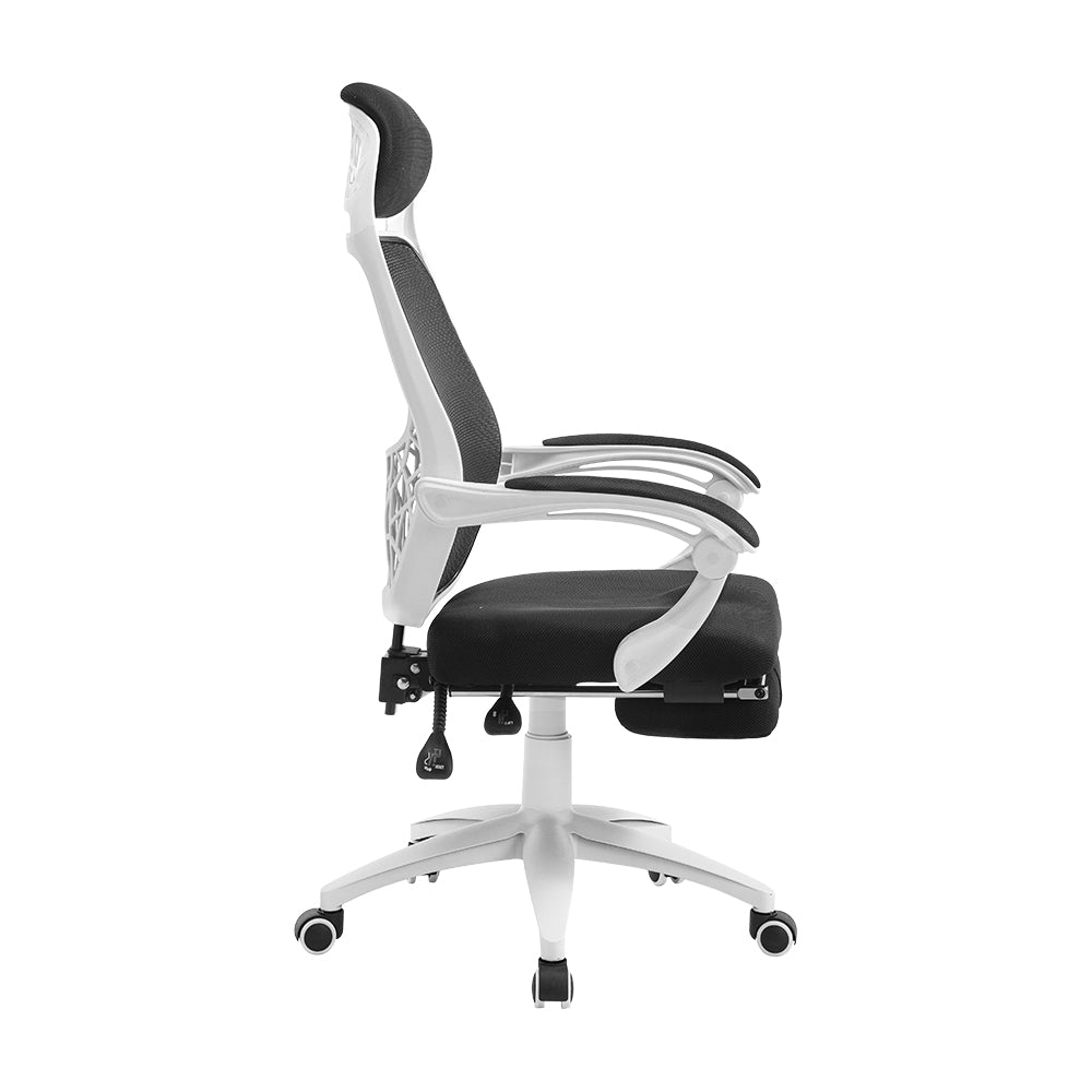 Artiss Gaming Office Chair Computer Desk Home Work Study White