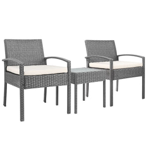 Gardeon 3-Piece Outdoor Set Grey