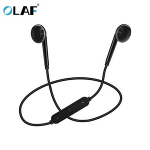 Mini Wireless Bluetooth Earphone In Sport With Mic Handsfree Earbud For Mobile Phones Black