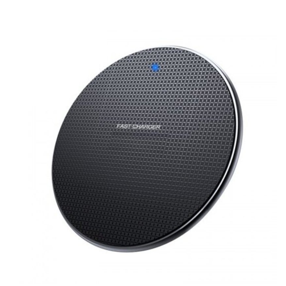10W Wireless Fast Charger For Iphone Xs Max 8 Plus Samsung Note 9 S10 Black Universal