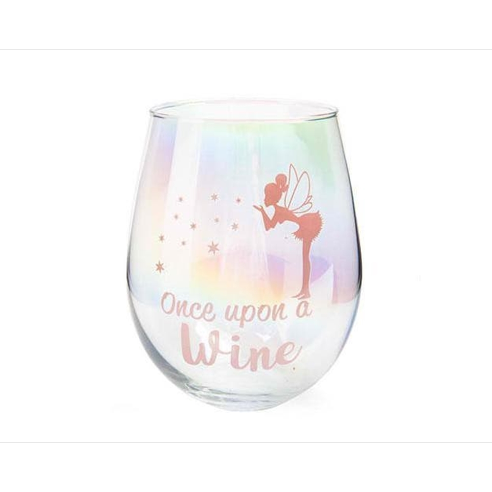 Once Upon A Wine Stemless Glass